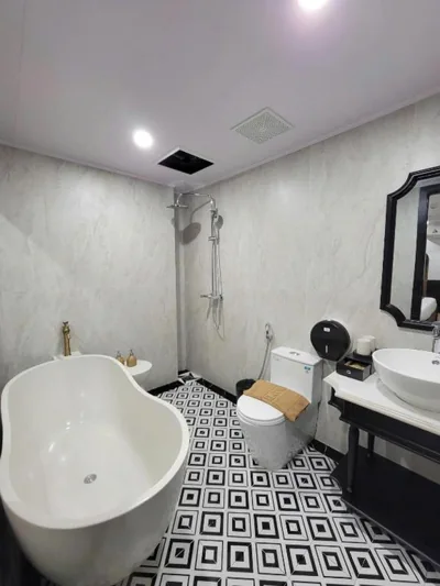 Familienzimmer mit Badewanne — Anara Sapa Hotel & Coffee
